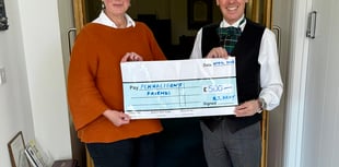 Funeral director supports charity