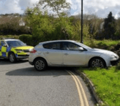 Driver arrested in Bodmin for drink-driving crash