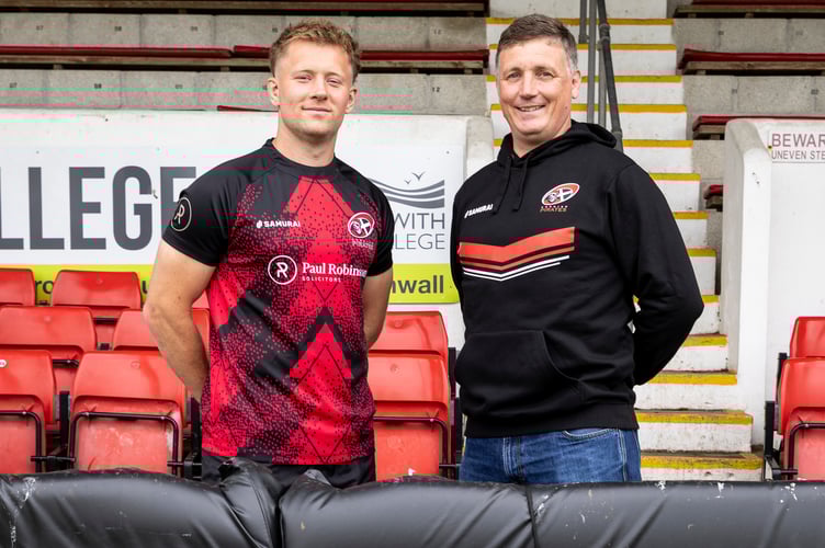The Cornish Pirates will have a new front of shirt sponsor on their kit and training wear for the 2025/26 season after a deal was confirmed with Paul Robinson Solicitors