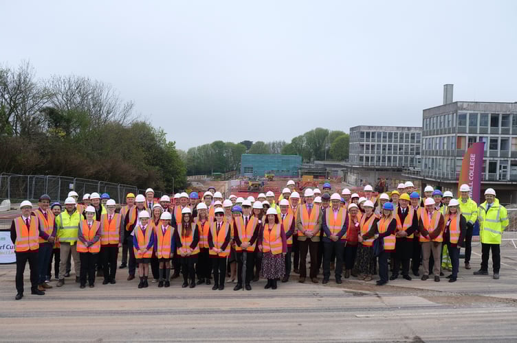 New era for St Austell as college breaks ground on major redevelopment.
