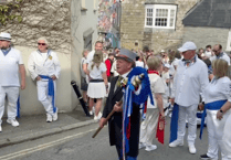It's Obby Oss day in Padstow - a festival of colour and fun