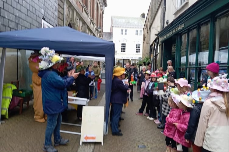 Crowds turned out for the annual  Liskeard Easter Family Fun Day
