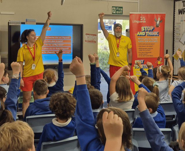 Children educated from 'Meet the Lifeguards' programme