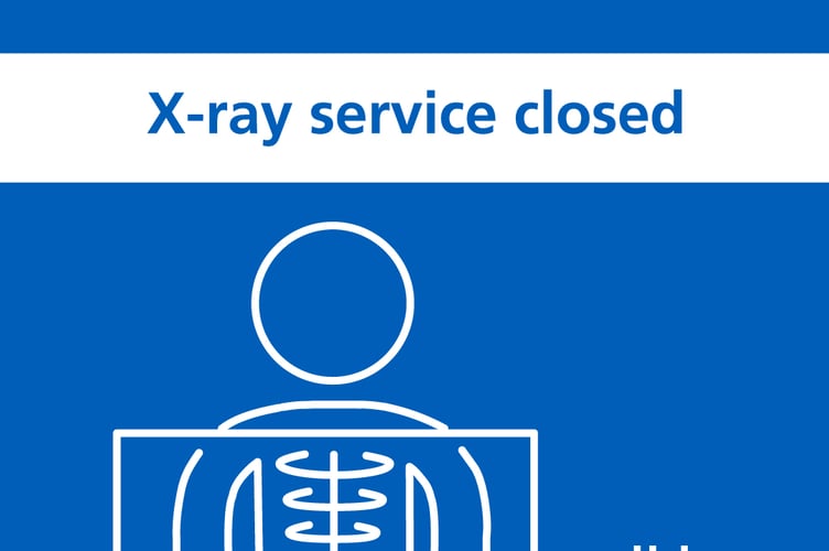 NHS Cornwall Partnership NHS Foundation Trust Xray graphic