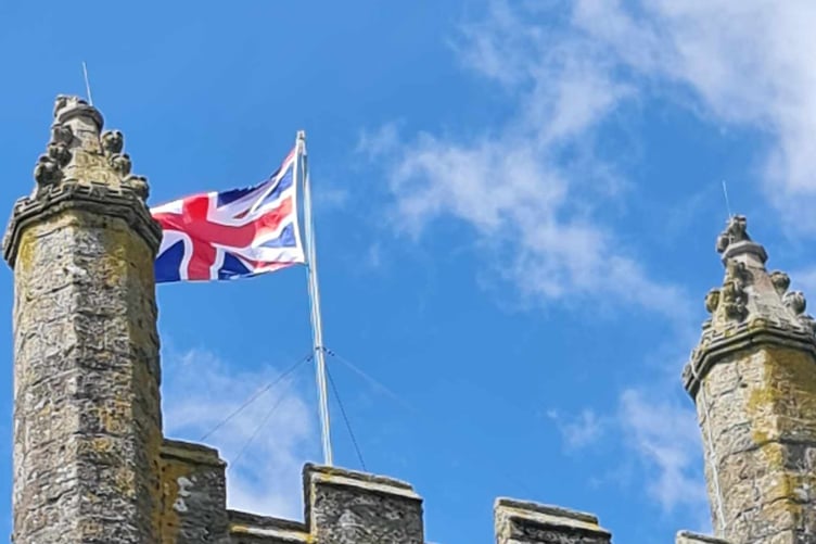 The pulley system on the flagpole of St Mary's had become unusable after recent storms but could be fixed in time for VE 80 celebrations. (Picture: St Mary's Parish Church)
