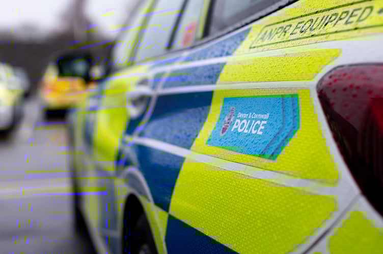Devon and Cornwall Police car.