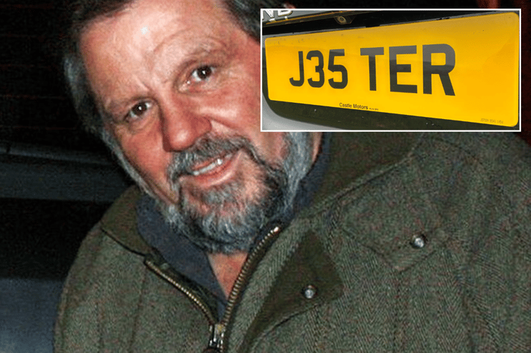 Jethro Jester Numberplate