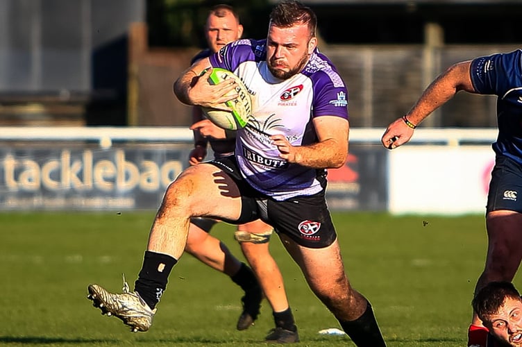 Morgan Nelson will re-join the Cornish Pirates for the start of the 2025/26 Championship season from Gloucester. Picture: Brian Tempest
