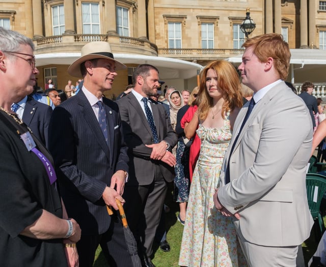 Teenager honoured by Duke of Edinburgh after saving man's life