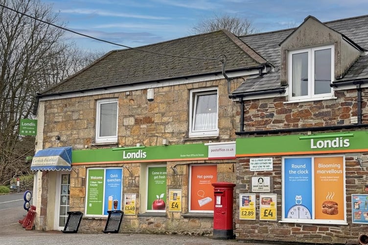 The convenience store and post office in the village of Sticker.