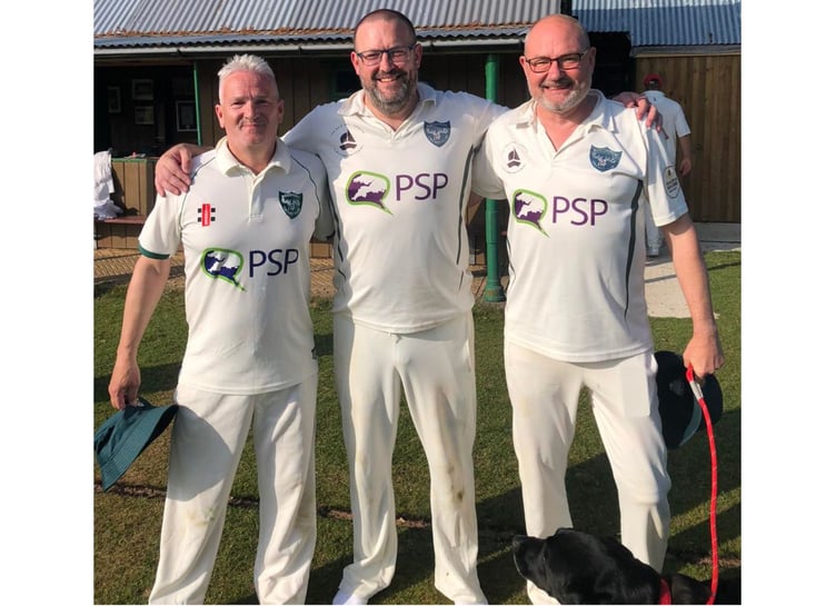 Ian Hunter, John Niblett and John Sleep.