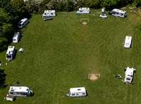 Travellers move on from park