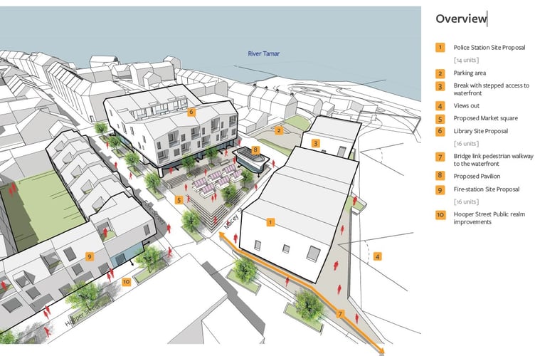 An overview of the exciting plans to regenerate the former police station site at the lower end of Torpoint