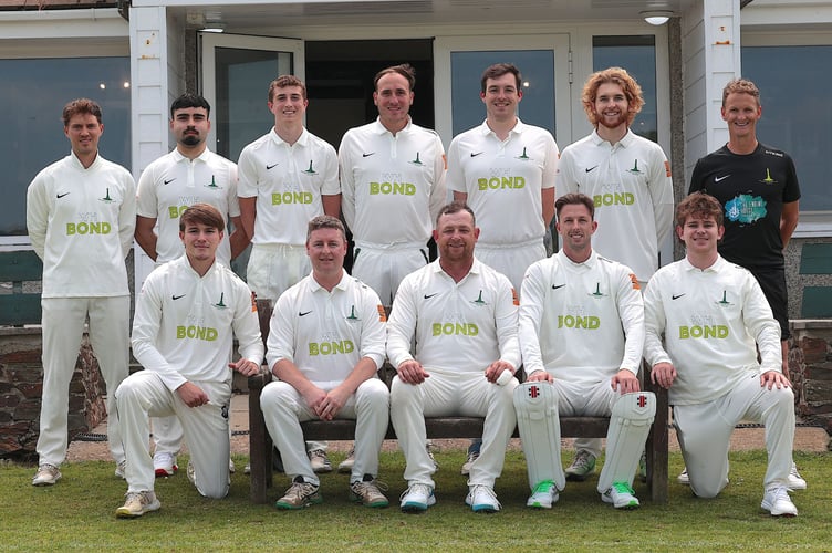 Callington first team cricket 2025.