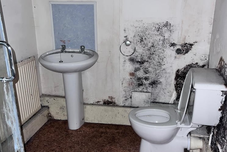 MP Noah Law has issued photographs highlighting the neglect of the General Wolfe building in St Austell.