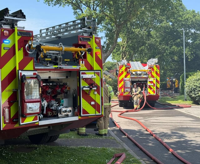 Fire prompts warning as residents advised to shut windows