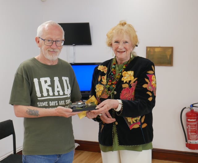 Model club build success for local charity