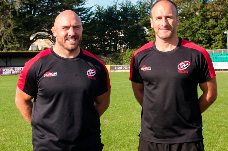 Alan Paver and Gavin Cattle have both agreed new deal to remain as the joint head coaches of the Cornish Pirates