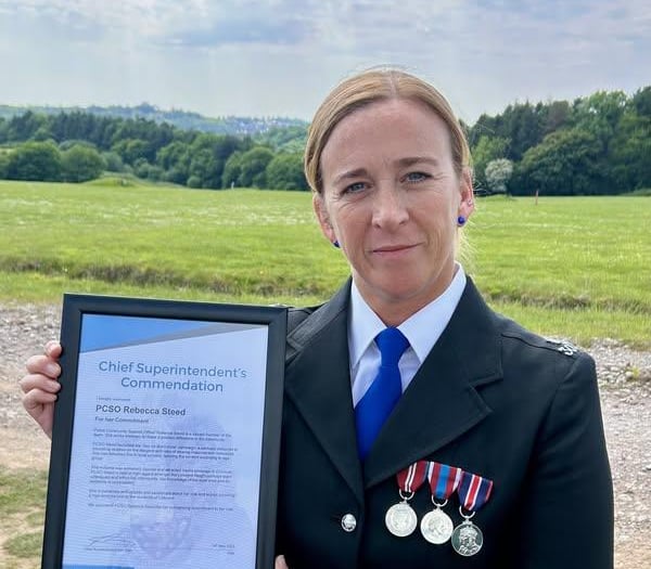 PCSO's work with local youngsters is rewarded with commendation