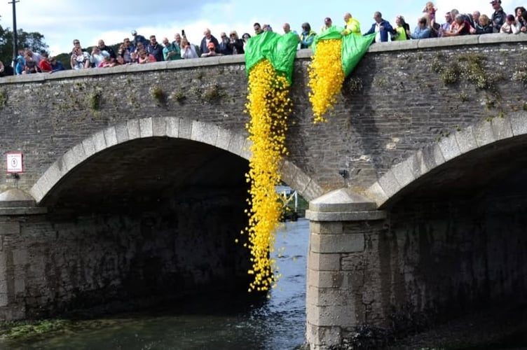 Online ticket sales now officially open for Looe Duck Race