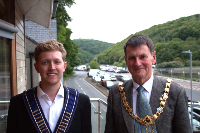 Councillors Jamie Pearn and Stephen Remington are the new Mayor and Deputy Mayor of Looe