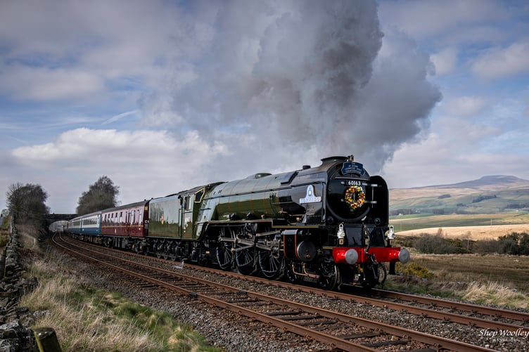 Steam locomotive Tornado is heading for Cornwall. Picture: Shep Woolley