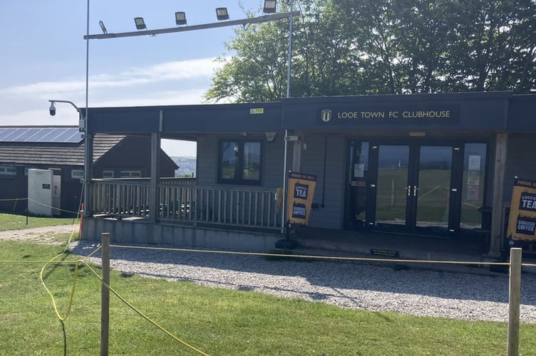 Looe Town clubhouse.