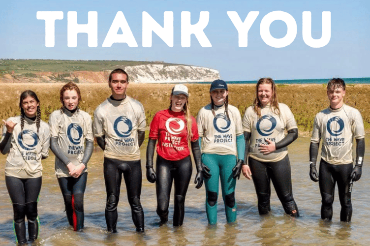 Cornish charity, The Wave Project, has been awarded £100,000 by Comic Relief to continue its life-changing work with children and young people across the UK