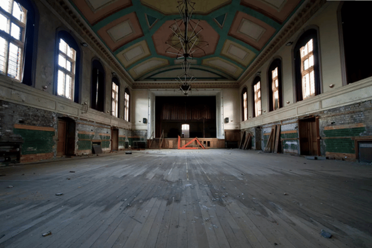 Bodmin Asylum foster hall