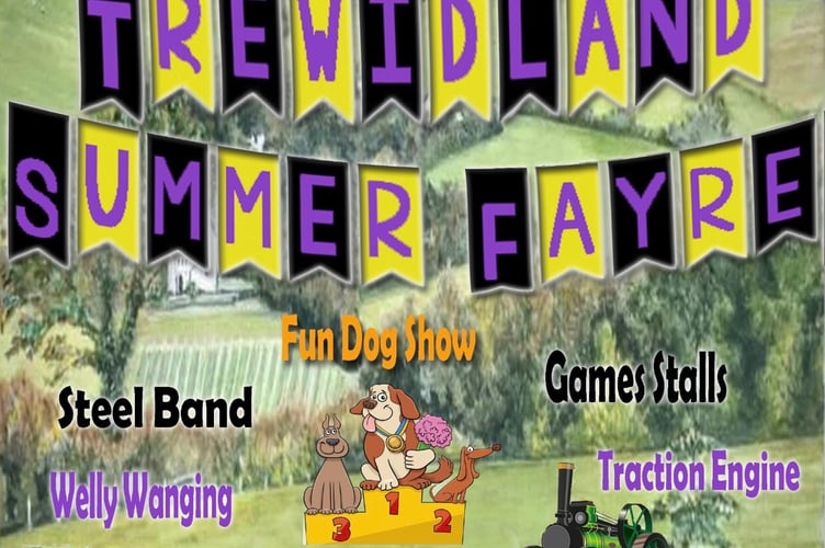 Trewidland Summer Fayre returns on Saturday, July 5