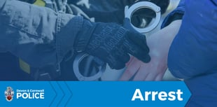 Teenagers arrested after stolen car abandoned on A38