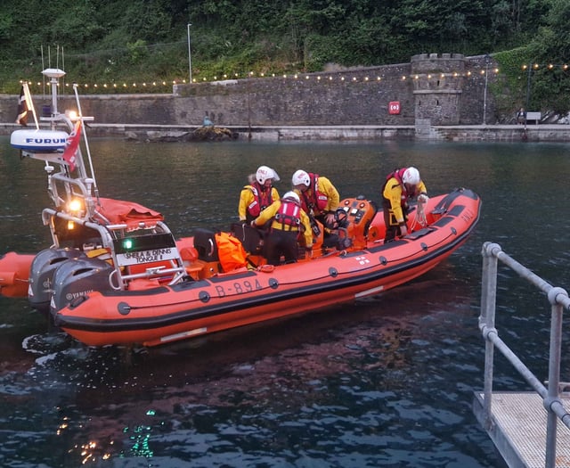 Busy evening of rescues for volunteers from Looe RNLI
