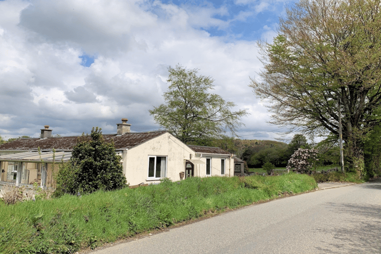 The property at Liskeard which was demolished prior to the redevelopment. (Picture: Cornwall Council)