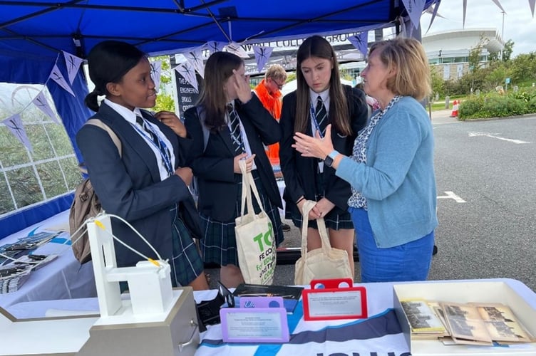 Youngsters at last year's STEM day held at the Tamar Crossings base proved incredibly popular with the students that attended