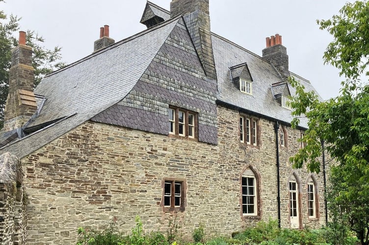 The rectory at St Ive where Emily Hobhouse once lived, now open to the public as part of The Story of Emily visitor attraction telling Emily Hobhouse's story.