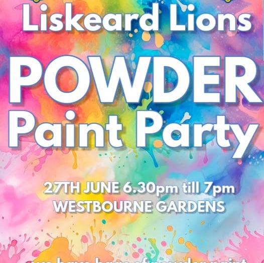 Town set to explode with colour at first-ever 'Powder Paint Party'