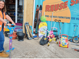 Reuse shops save 500 tonnes of pre-loved items