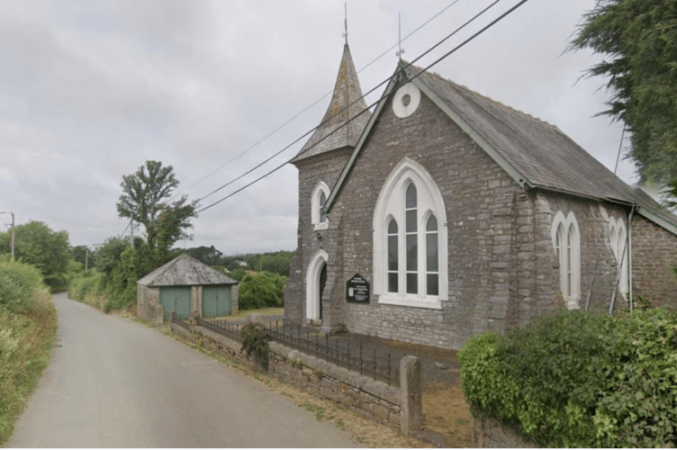 Landulph Methodist Church, which could become a dwelling (Picture: Google)