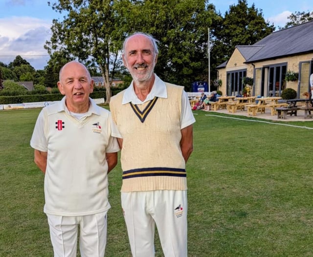 Fleming and Nye enjoy England Over 70s trial at Frocester