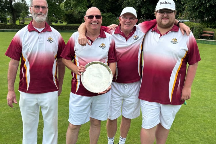 Liskeard Bowling Club National Fours.