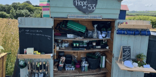 Shedders help cultivate mental wellbeing with new allotment garden