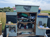 Shedders help cultivate mental wellbeing with new allotment garden