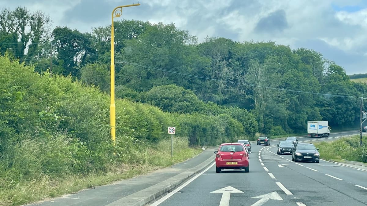 Installation of new speed cameras begins on stretch of A38 | cornish ...