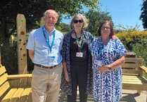 Well-being garden created at community hospital in Cornwall