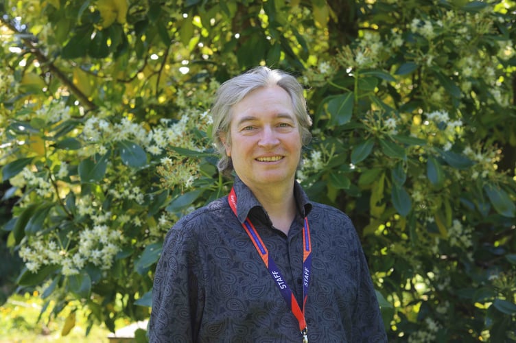 Dr Chris Smillie works at the Cornwall College University Centre based at the Eden Project.