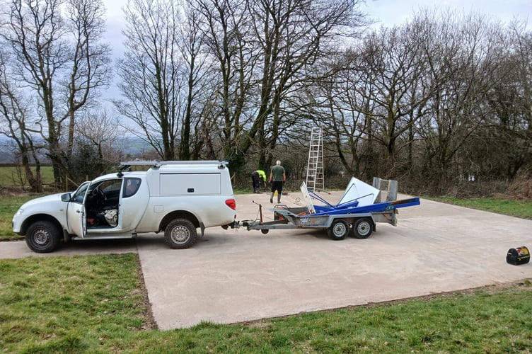 Calstock Parish Council are appealing for information following the theft of their pick-up truck, trailer and mower 