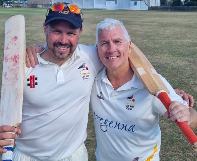 Three out of five wins for Cornwall Over 50s and 60s