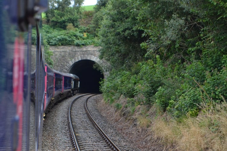The 565-yard Treverrin tunnel, between Par and Lostwithiel, will benefit from the improvements being made