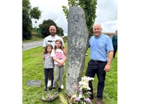 New heritage monument unveiled beside main road