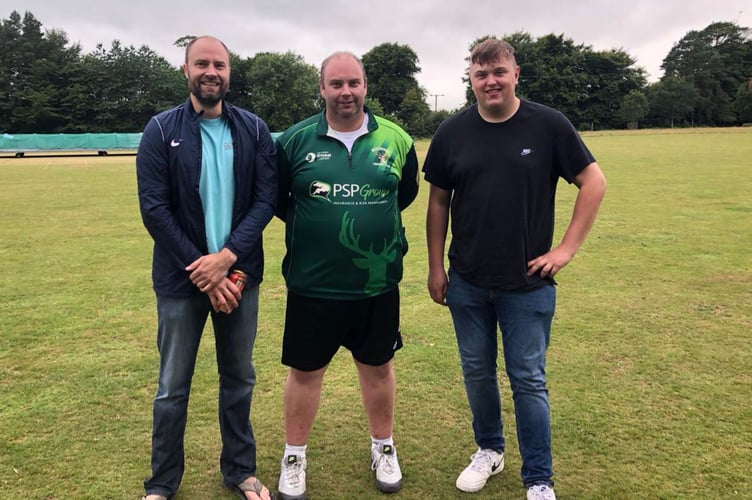Adam Easterbrook, Lee Penrose and Ryan Greenslade.